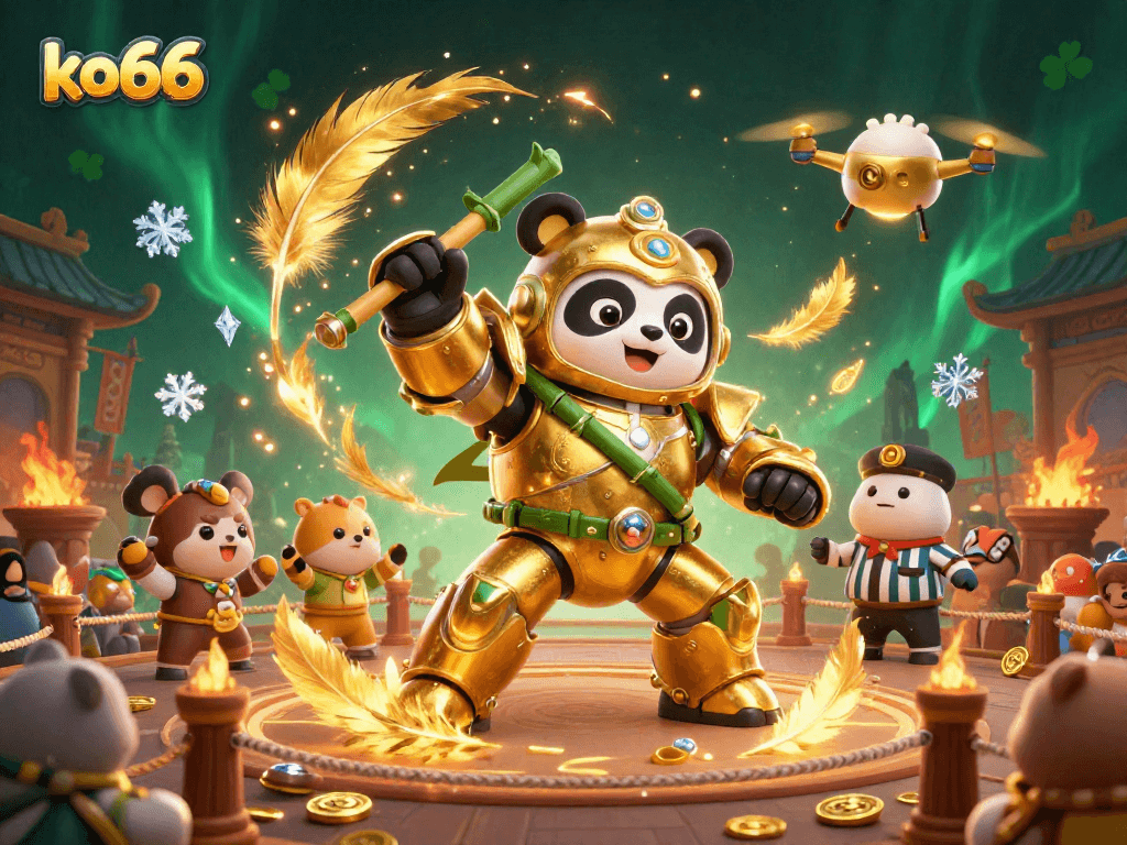 Experience ko66's thrilling atmosphere with epic battles in an advanced casino arena