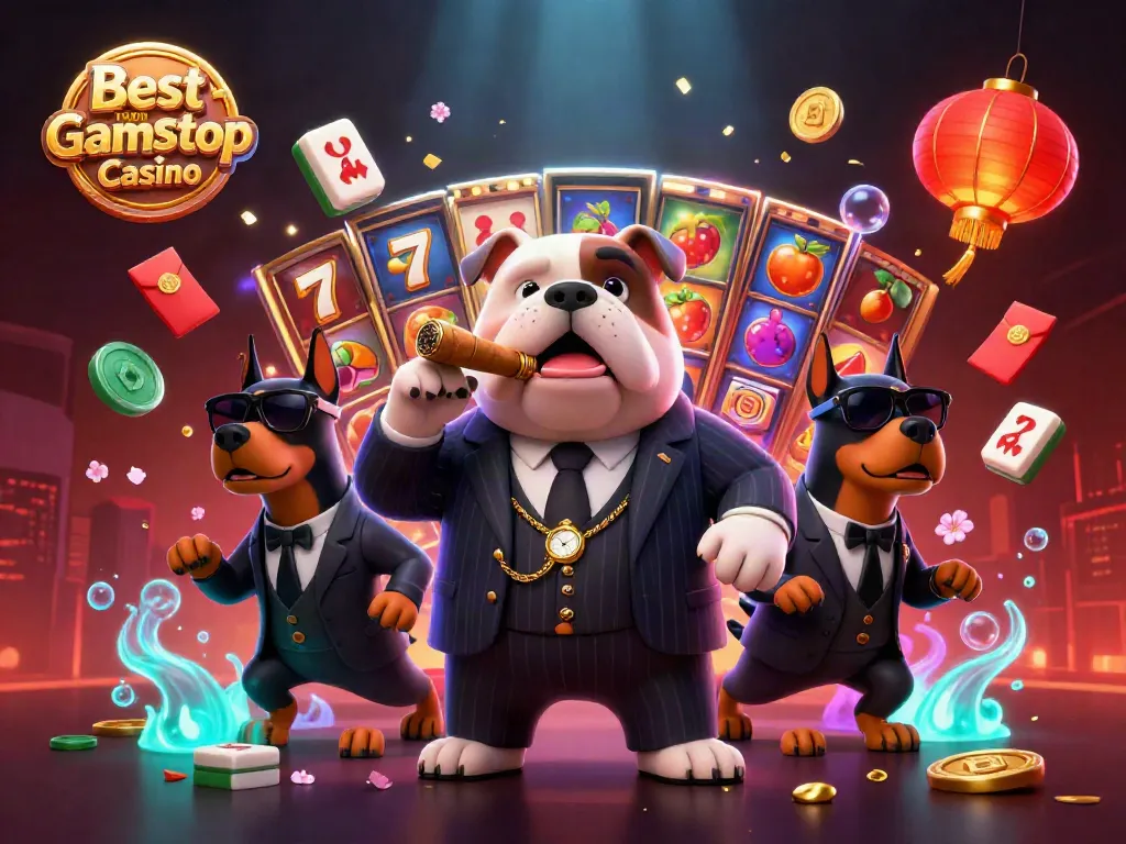 Experience excitement at the Best non Gamstop Casino with animated casino action and vibrant game elements.